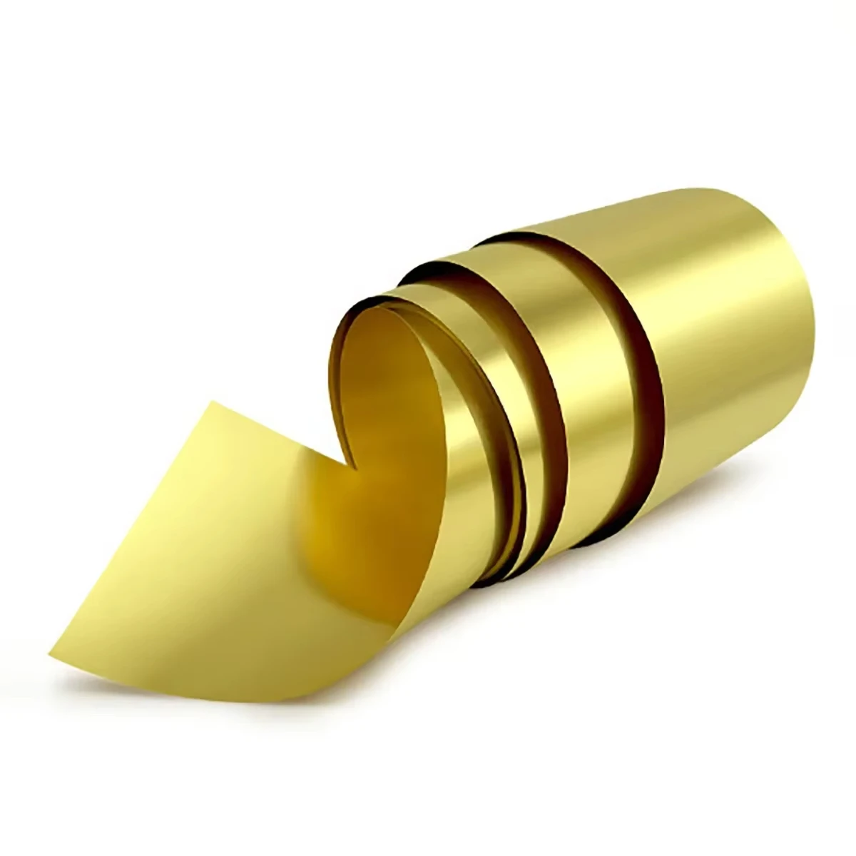 1 Meter H62 Brass Metal Thin Sheet Foil Plate Brass Flat Plate Brass Sheet Thickness 0.1-1mm  Width 5-400mm