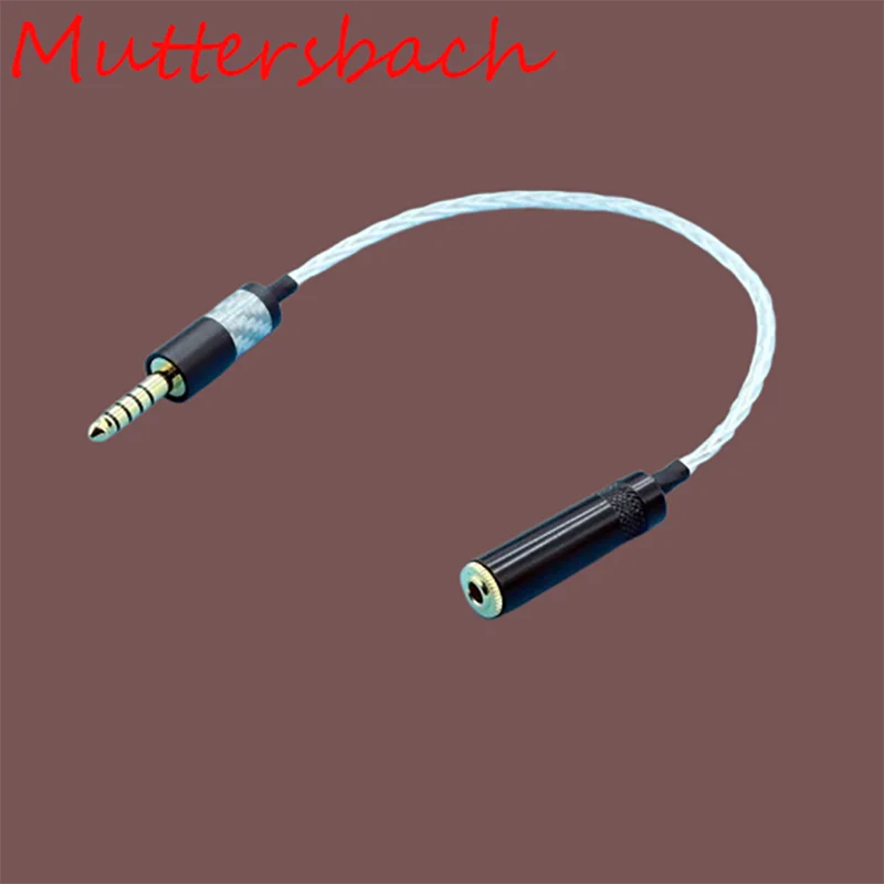 Adaptador de modo dual Pentaconn-TRS premium: interconexión balanceada con terminación dorada OFC para sistemas HiFi ​