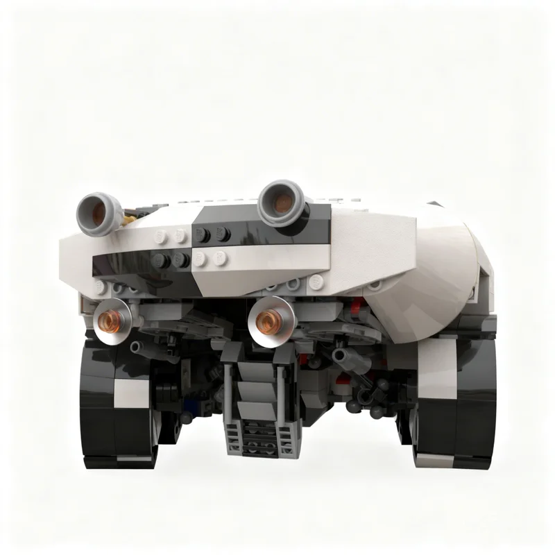 3073pcs MOC Space Force Lunar Tank Functional Cannon Model Toys Building Blocks Construction Christmas Gift Display Art DIY