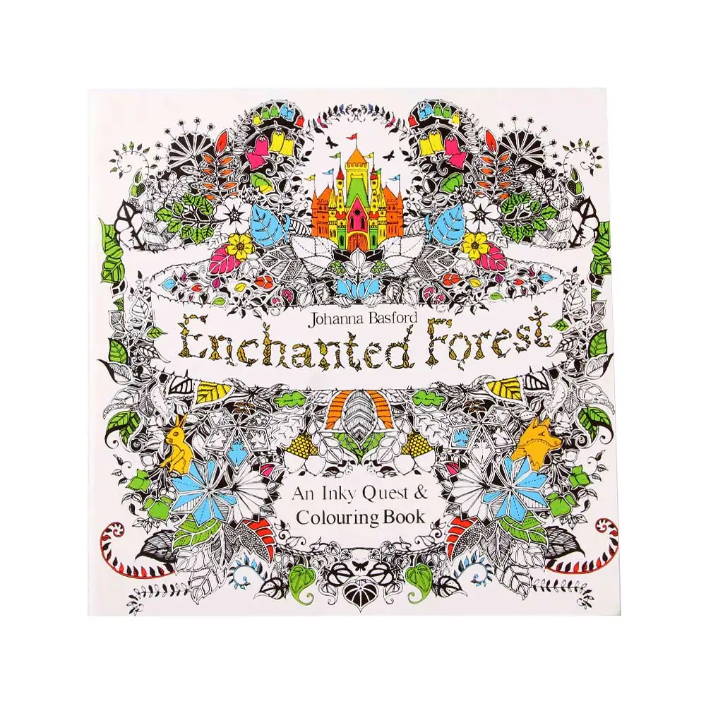 Fantasy Dream Kill Time Office School Coloriage mixte Soulage le stress Graffiti Livre de coloriage Peinture Livres Dessin peint à la main