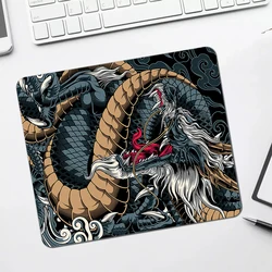 Dragon Mousepad Tai Chi Fish Mouse Mat Small Japanese Mouse Mat Keyboard Mats Natural Rubber Desk Pad Mousepads For Computer