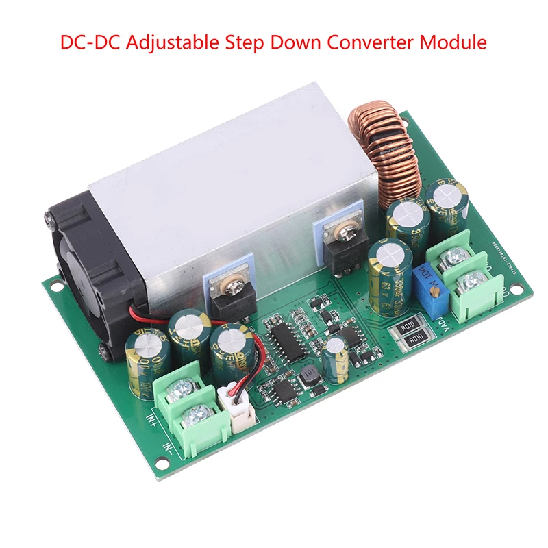 600W High Power Step-Down Power DC-DC Buck Converter Supply Module 12-75V To 5-48V Adjustable Regulated Power Supply Board