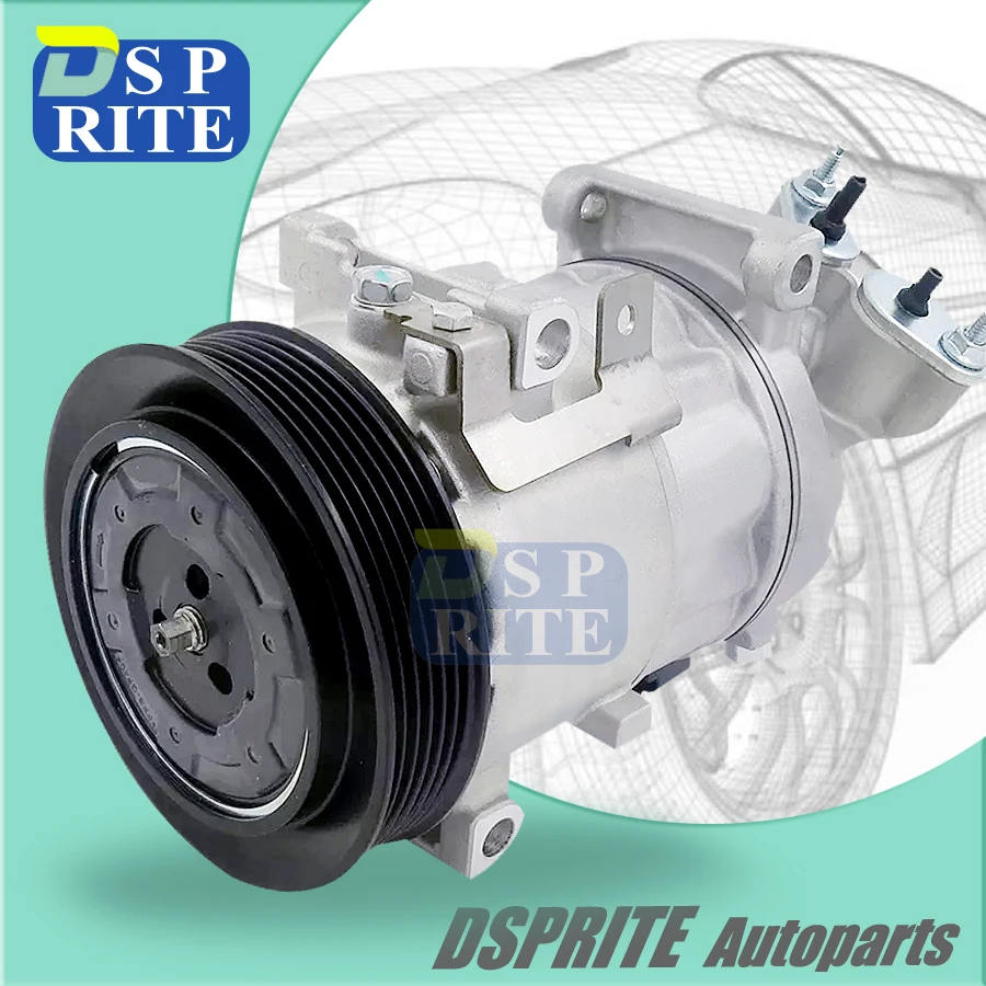 Auto AC Compressor  4471503940 For Peugeot 208 2008 CITROEN C3 DS3 1608325980 648709 9672247080 9807722580 4471503941