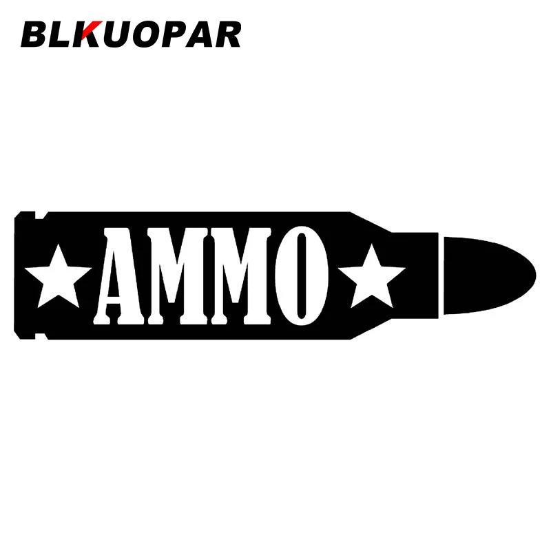 BLKUOPAR AMMO BULLET Car Sticker Occlusion Scratch Graphics Decal Waterproof Windows Motorcycle Surfboard Car Accessories