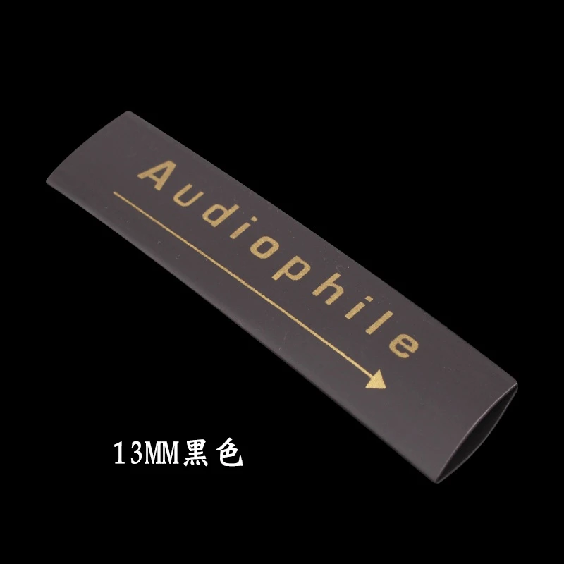 10Pcs Audiophile Heat Shrink Tube 8mm 13mm Insulated Sleeving Tubing for DIY Speaker Audio Cable