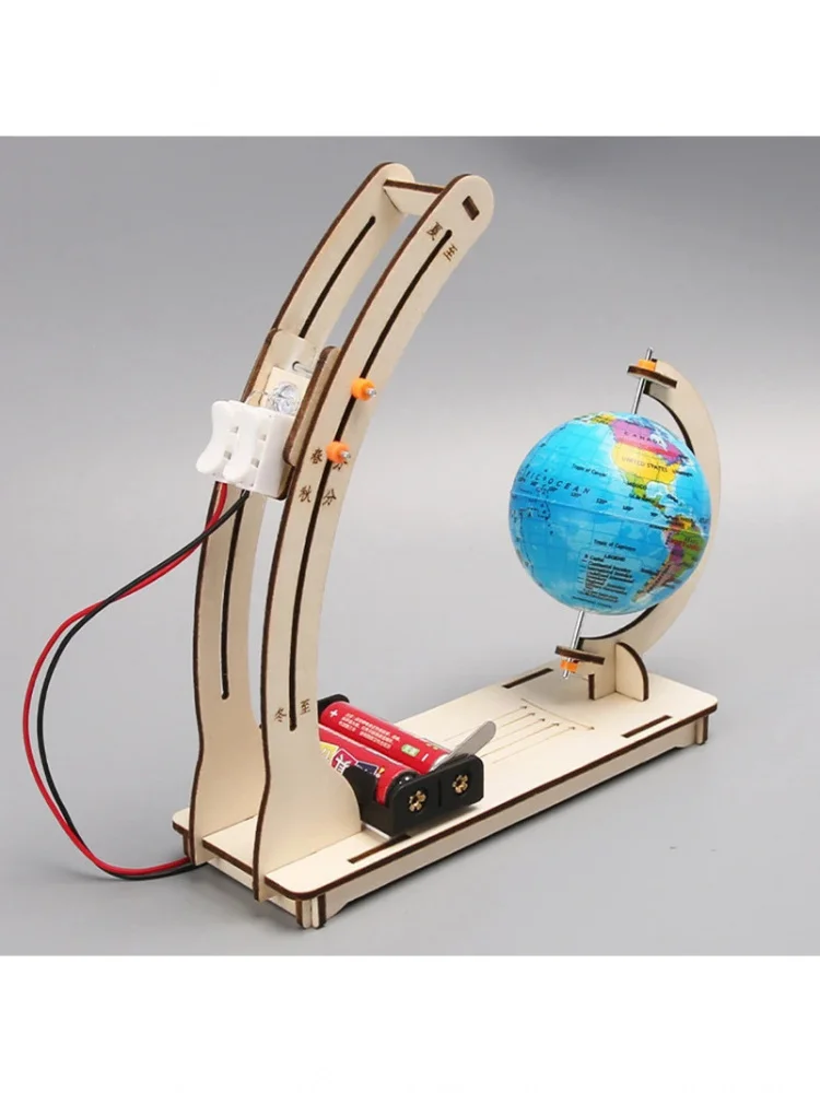 AliExpress NONE STEM Science Experiment Kit Earth Day Night Cycle Simulation DIY Model Kids Age 8-12 School Project Educational Toy Gift