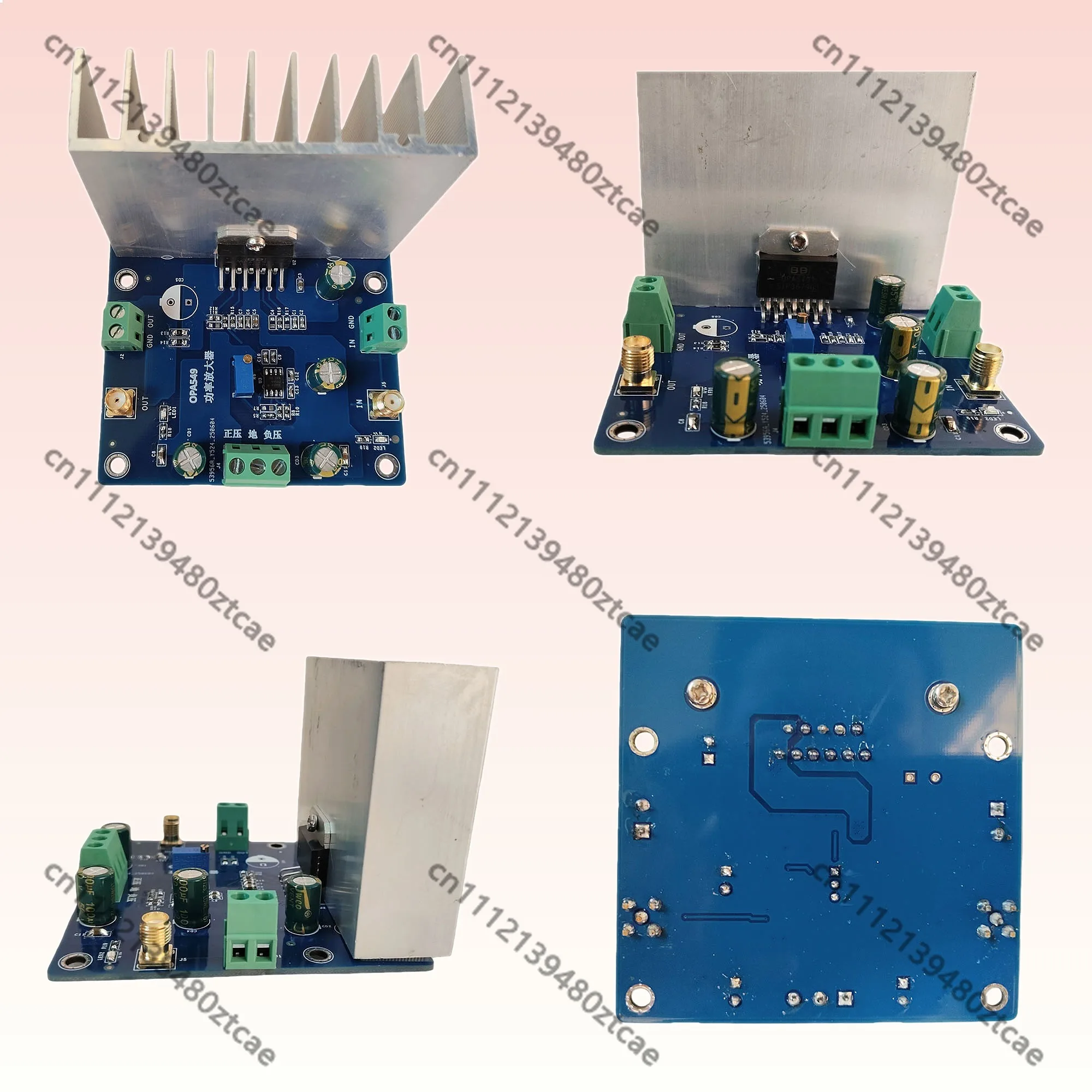 OPA549 Audio Power Amplifier Module 8A High Voltage High Current Mono Amplifier Driver Board