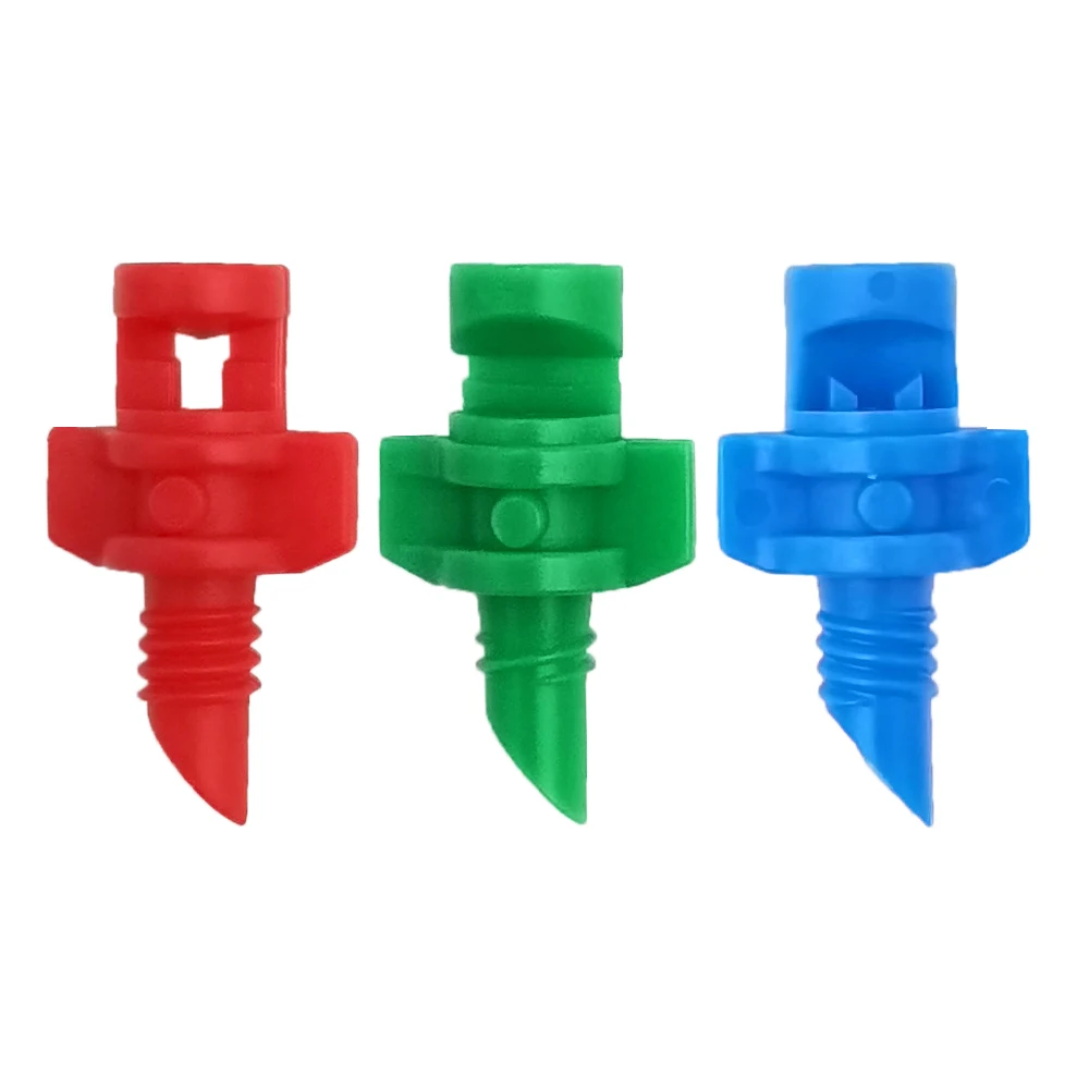 OASIS 100PCS 90/180/360 Grad Brechungsdüse Garten Sprinkler Landwirtschaft Bewässerung Pflanze Sprühdüse Beschlagen für Blumen – Detail 5