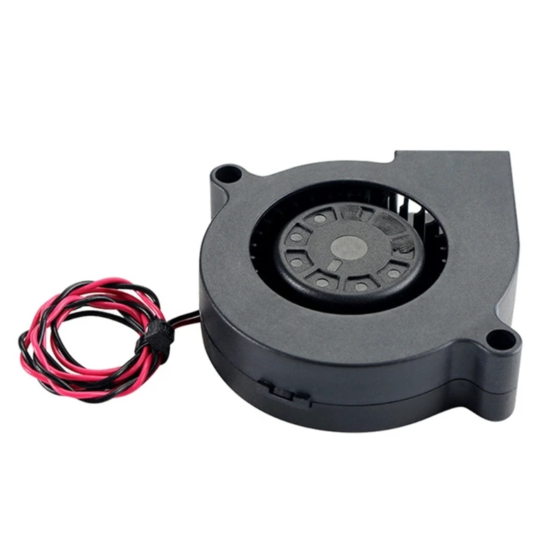 Advanced 5015 24V Fan 3D Printer Blower Fan High-Performance Cooling Fan Ultra-Quiet Blower Fan Cooling System 896C