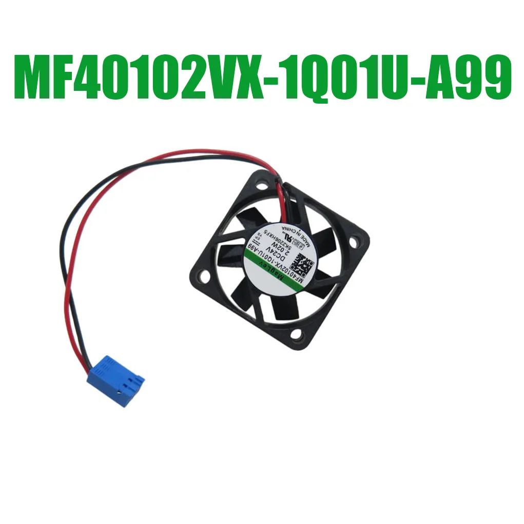 For SUNON MF40102VX-1Q01U-A99 DC24V 2.02W 4CM 2Lines Cooling Fan