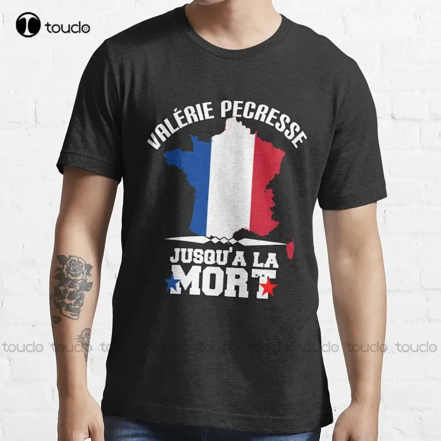 Valérie Pécresse 2022 Election Présidentielle France Caricature T-Shirt Funny Dad Shirts Custom Aldult Teen Unisex Xs-5Xl New