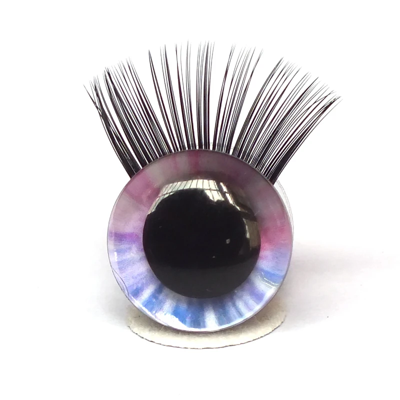 20pcs Toy Eyelash Size 12-30mm Only The Eyelash DIY Plush DIY Doll Making Supply Accessories Plush Toy Eyes Eyelash