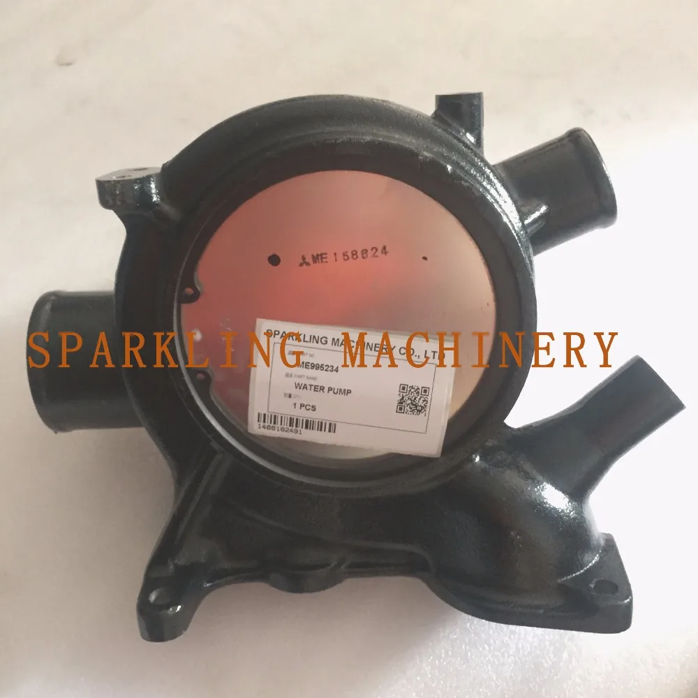 SPARKLING MACHINERY me995234 Excavator Water Pump 6D24 ME995234