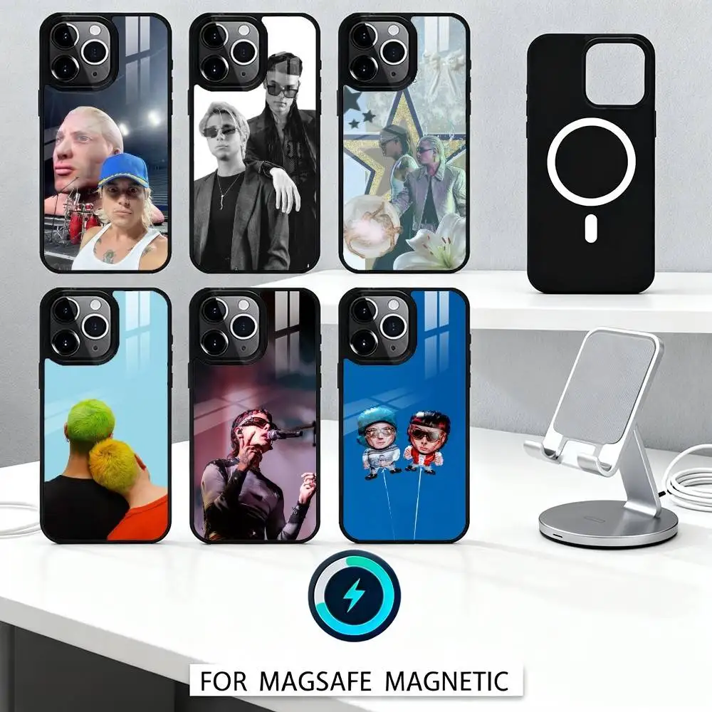 

Крутой чехол для телефона Paco A-Amoroso C-Ca7riel для iPhone 17,16,15,14,13,12, Pro, Max, магнитный для беспроводной зарядки Magsafe