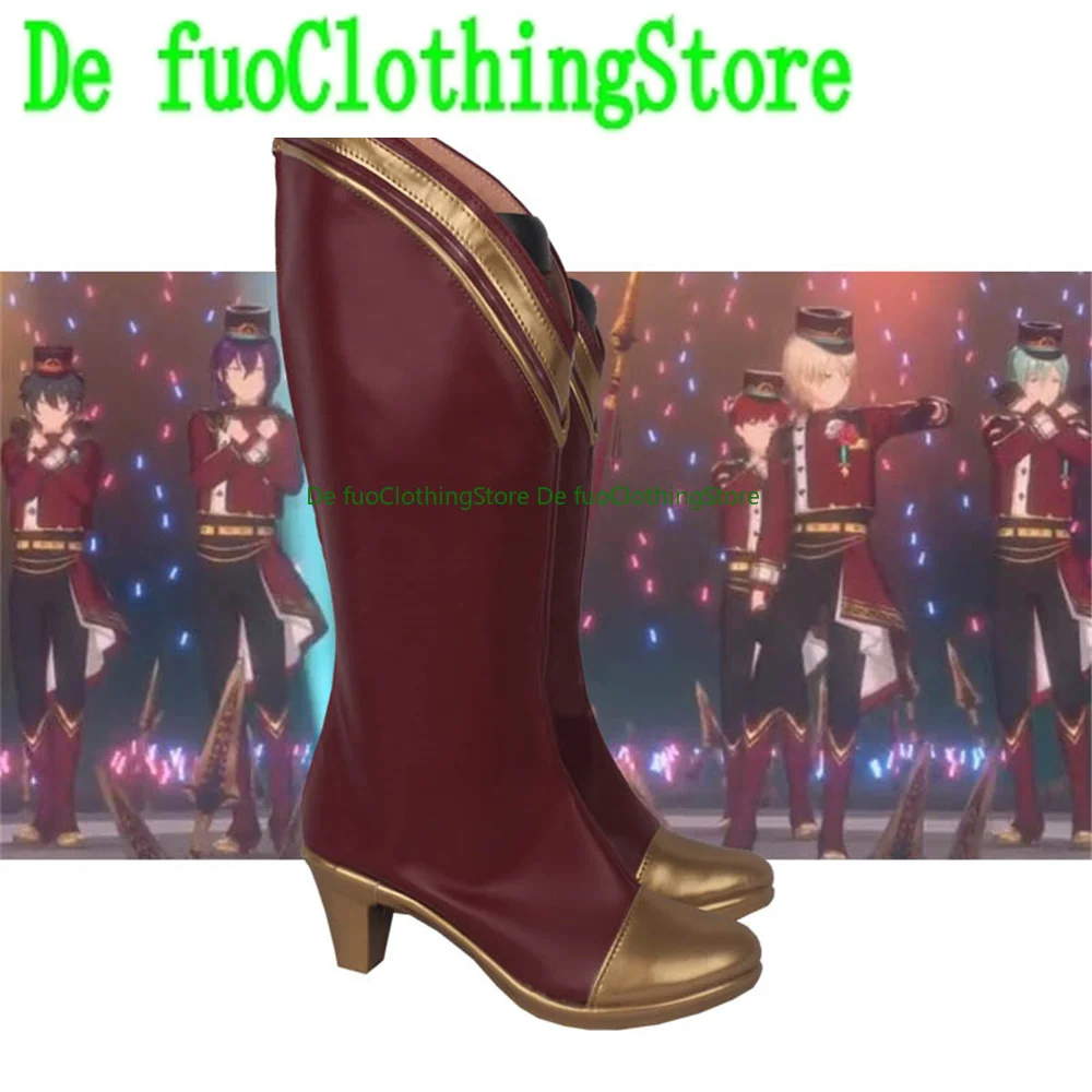

DefuoClothing Ensemble Stars Valkyrie FUSION Artis Cosplay Shoes Boots Game Anime Carnival Party Halloween Chritmas