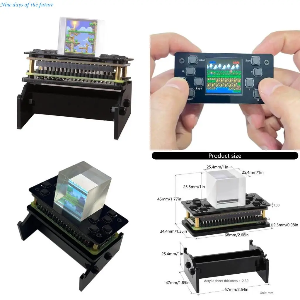 

1,3 дюйма ЖК -ретро -ручной игровой консоли ST7789 управляющий чип и призма E65A