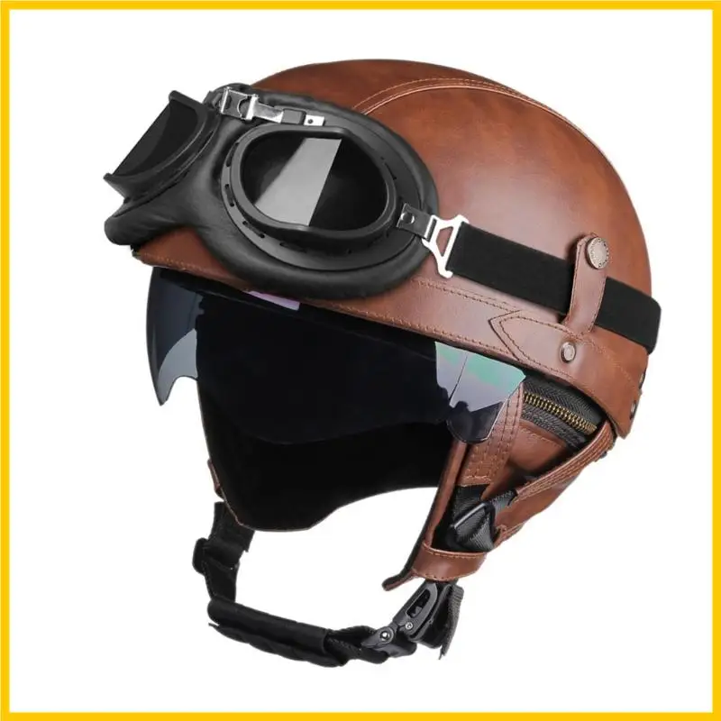 

G5AD Comfortable & Protective Open Face Helmets Impact Resistant for Casual Riding