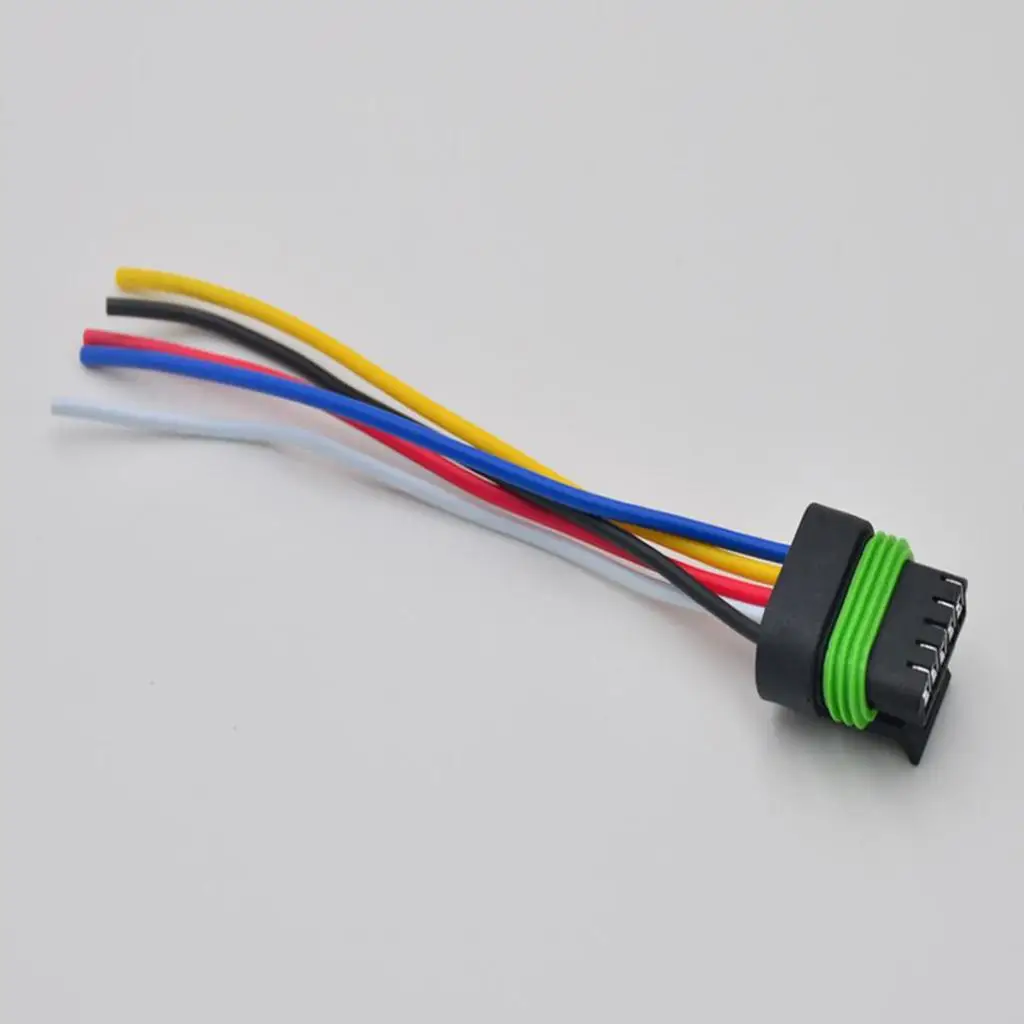 Harness Ignition Coil Pack Multicolor Fit Line Connector 5 Pin Plug for Mercury Optimax Engine Series