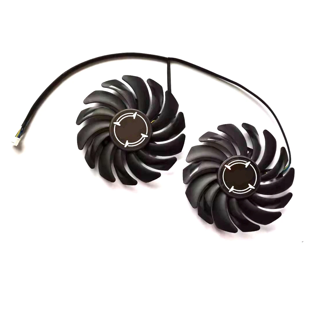 Nova PLD09210S12HH 85mm 2 pçs/lote 4pin RX580 P106-100 Mineração ventilador para MSI RX470 RX480 RX570 RX580 ARMADURA fã placa gráfica