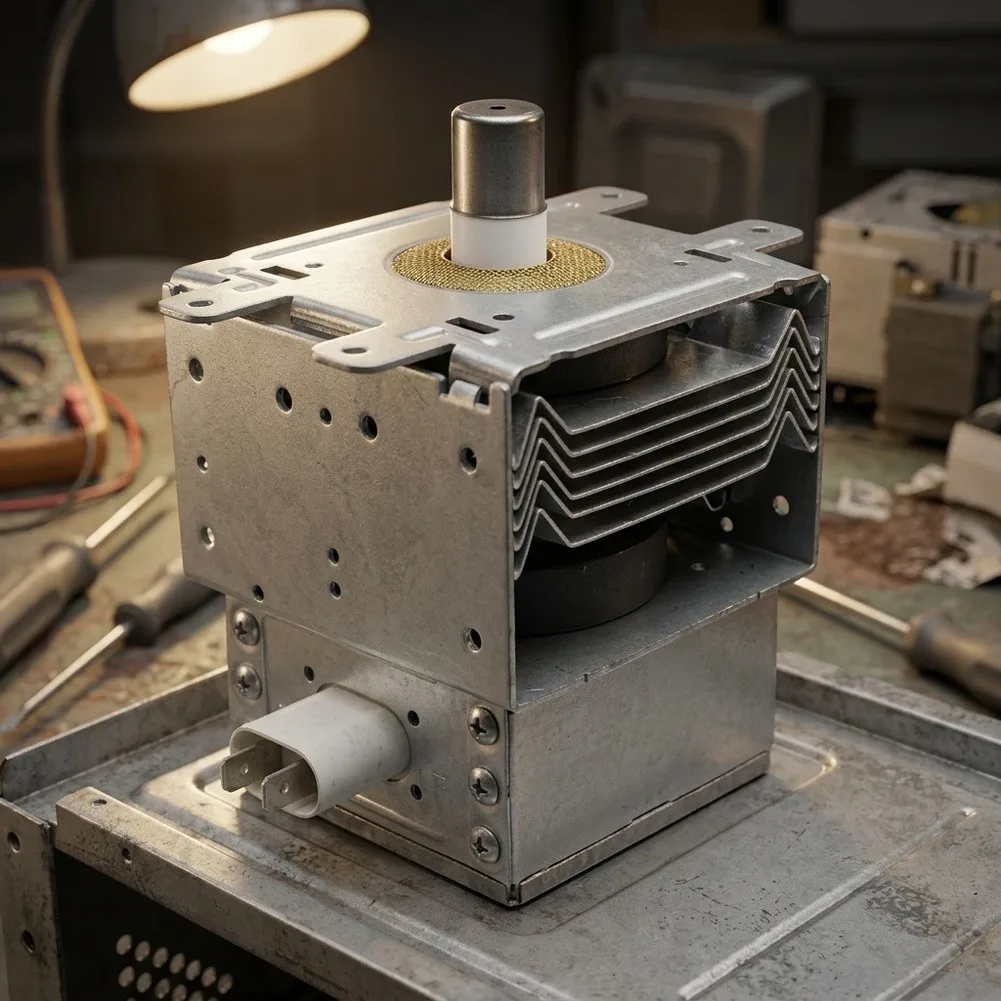 2M214 161GP Microwave Magnetron Replacement Used in Repair of Units Showing For No Heat or Inconsistent Heating