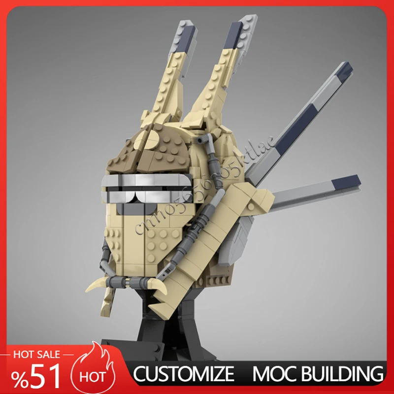 682 Uds Star Plan Enfys Nest casco MOC personalizar nave espacial modelo de batalla arquitectura de bloques de construcción educación juguetes de ensamblaje