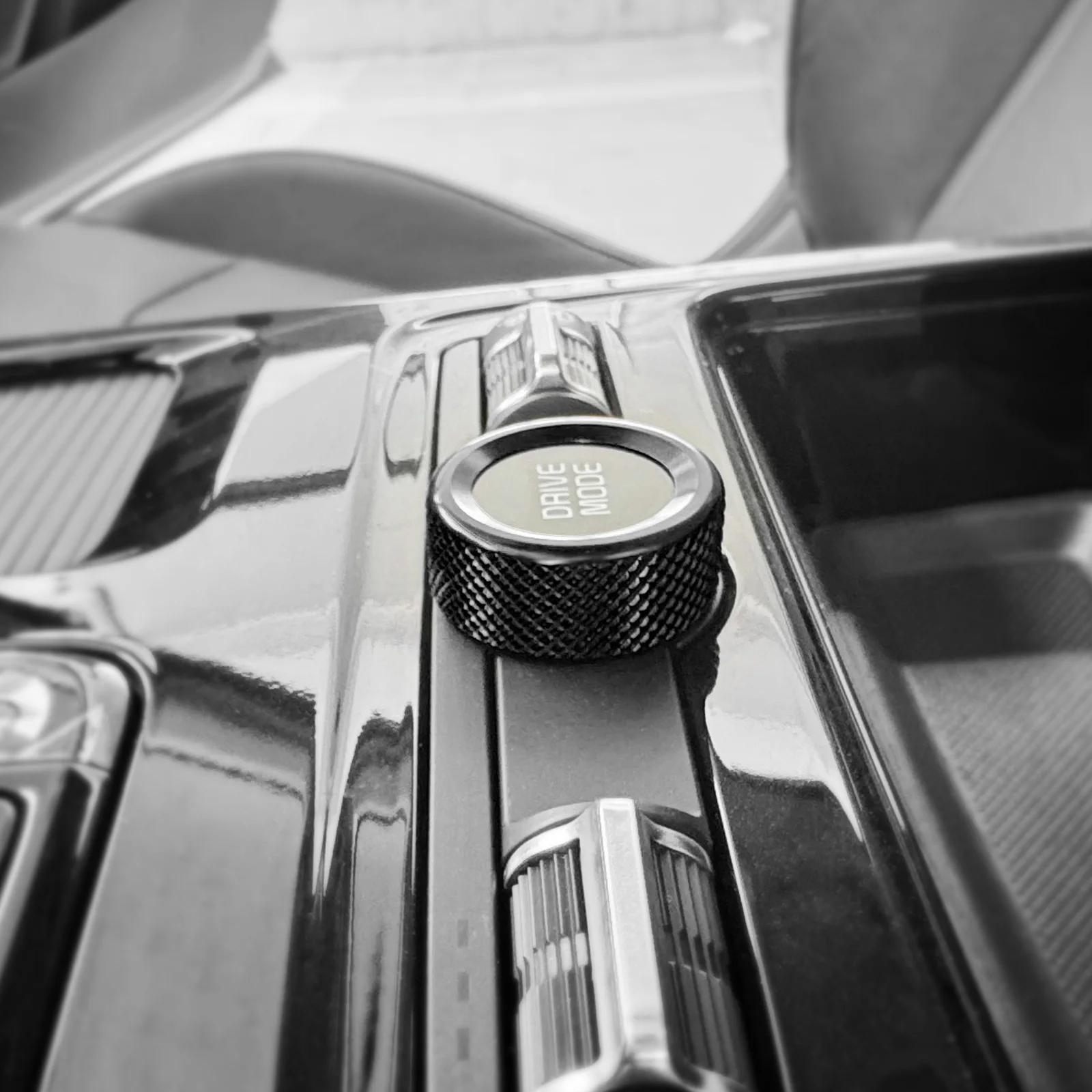 Aluminum Alloy Car Center Console Drive Model Switch Ring Trim Interior Style For Kia K5 DL3 2021-2025 Accessories