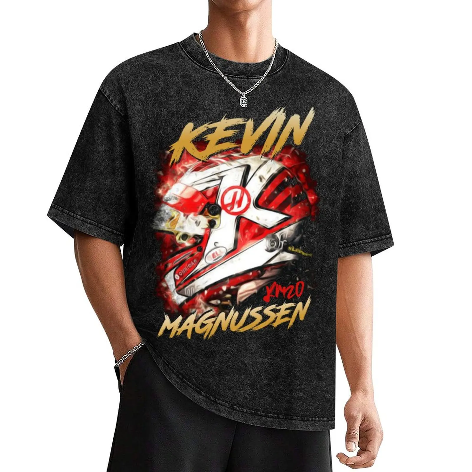 

KEVIN MAGNUSSEN T-Shirt gifts for boyfriend T-shirts oversize man clothes mens t shirt