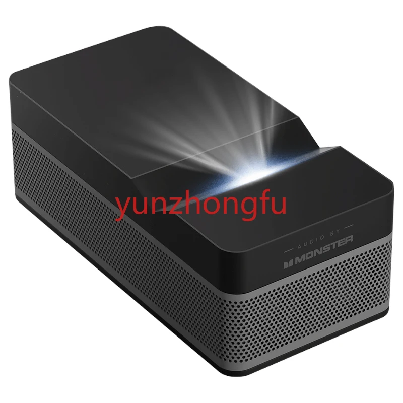 

[2022 New Super Ultra short focus Projector] Native 1080p DLP Short Throw Android Full HD Portable Home