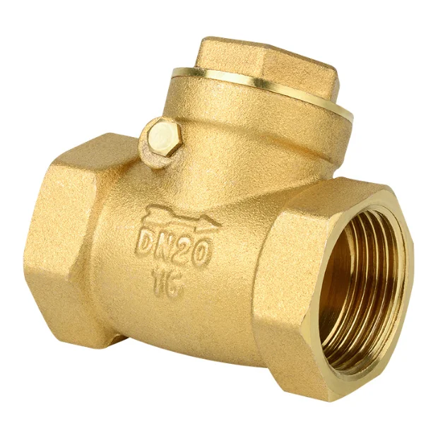 factory manufacture female threaded forged brass ball reducing valve  hydac internal bronze threaded brass check valve