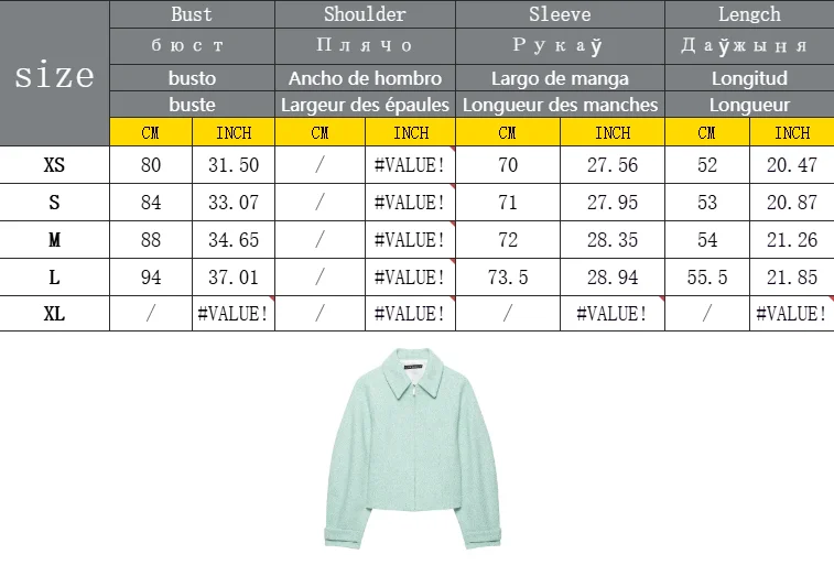 Damen Kurzjacken Casual Revers Reißverschlüsse Langarm Schlanke Damenmäntel Mode 2026 Herbst Winter Damen Streetwear – Detail 1