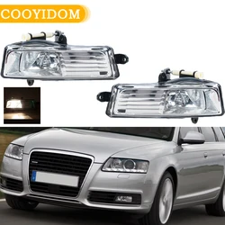 Front Bumper Fog Car Lights Car Fog Light Lamp foglamps Working Fog Lamp For Audi A6 C6 Avant 2009 2010 2011 Driving Light