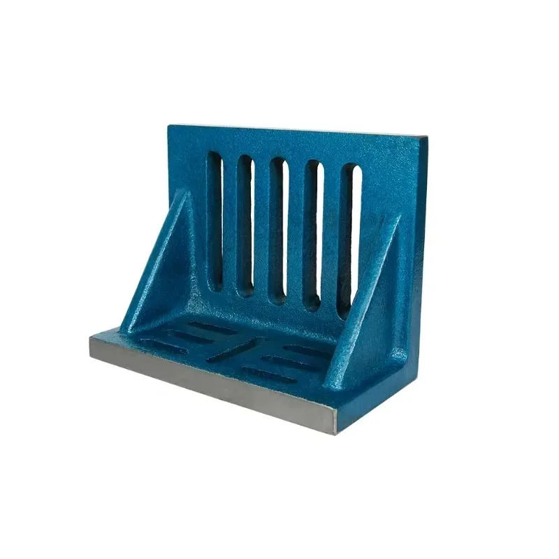 High Precision 90 Degree Angle Worktable, Cast Iron Curved Straight Angle Plate, Vertical Angle Stand 6/8/12/14/16 Inch