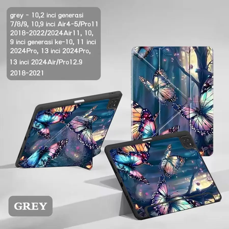 Tablet Case For iPad Pro 2025 Air 4 5 M3 M2 M4 11inch Mini 6 7 Pro 11th 10th 9th 8th 7th 12.9inch Holder Cover Beautiful 2