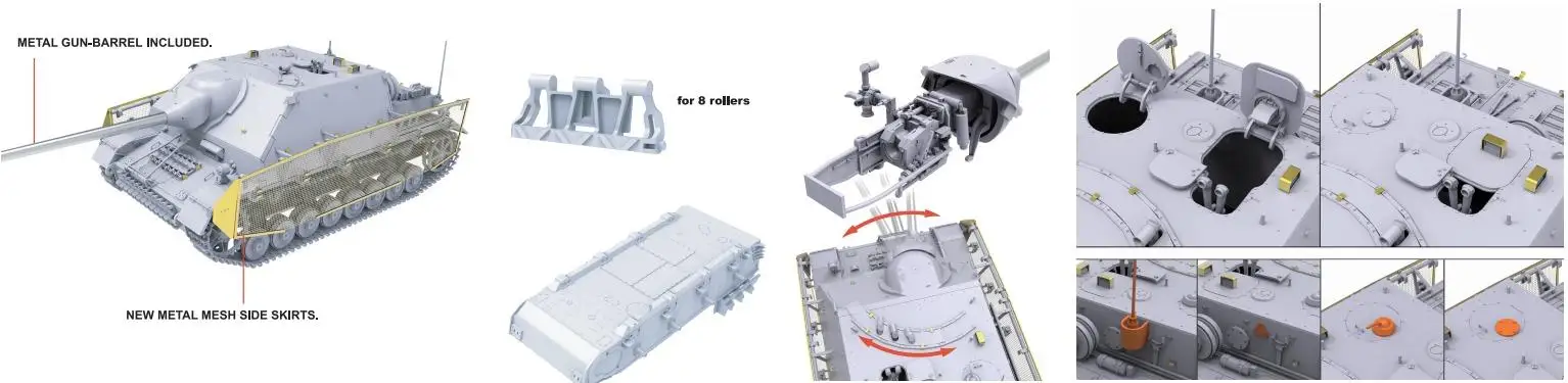 Border Pz Kpfw.IV L/70 A Mid Pordução Modelo Kit, BT-028, 1 35