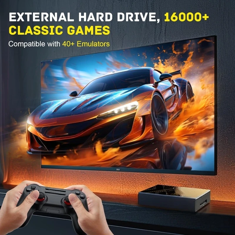 وحدة تحكم ألعاب Super Console X5 PRO Retro مع 16000+Games، Android 12.0 OS، RockChip RK3588S، وحدة تحكم محاكي، 8K UHD Ou #2
