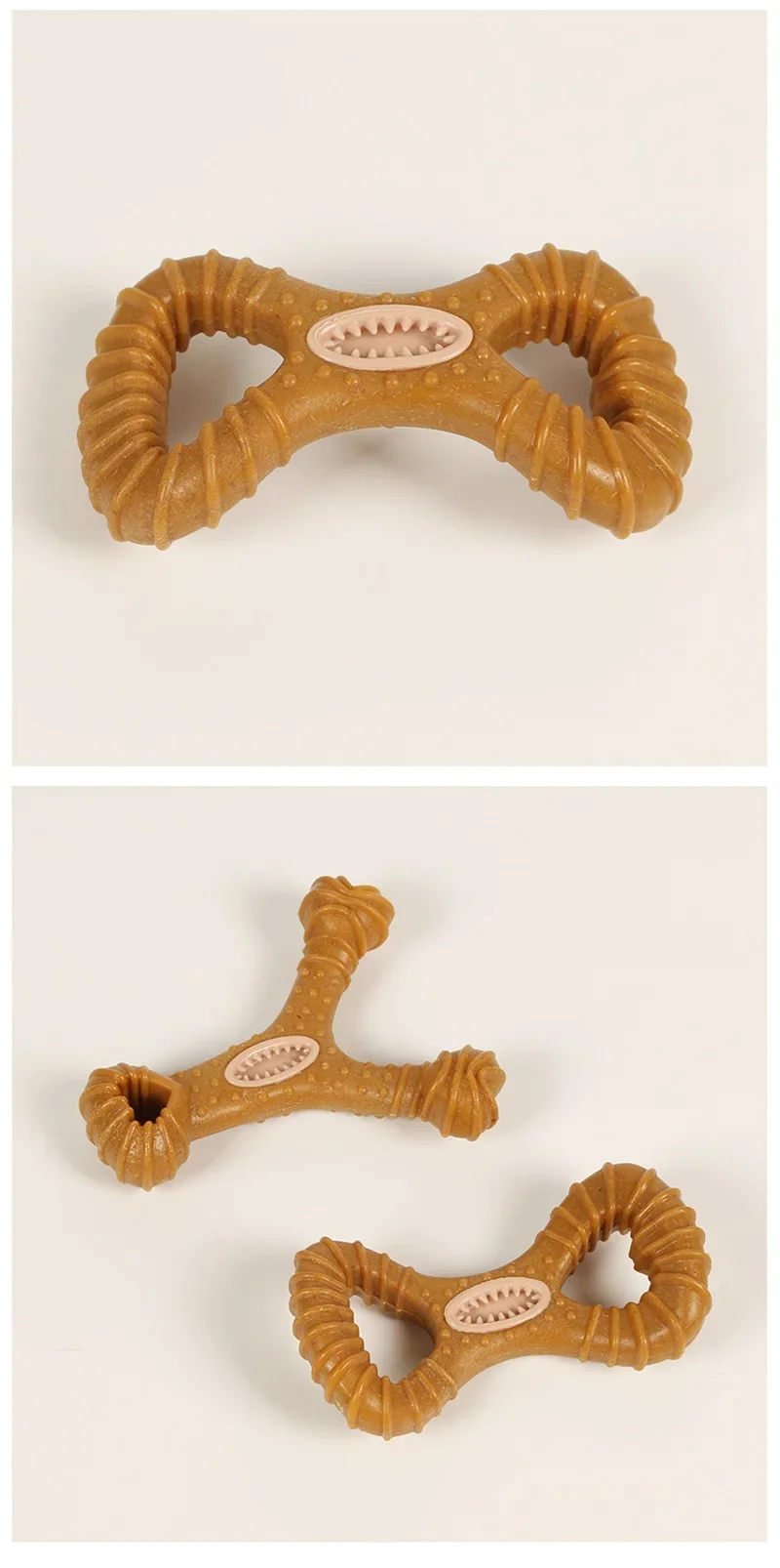 Neue 15 cm Große Rasse Holz Hund Kauen Stick Interaktive Zähne Reinigung Langlebig Kauen Spielzeug Unzerstörbar Robustes Hundespielzeug – Detail 8