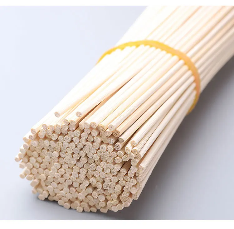 50pcs/lot 24cmx3mm Natural Rattan Sticks for Reed Diffuser Home Fragrance and Essential Oil Aromatherapy Diffuser Reed Sticks