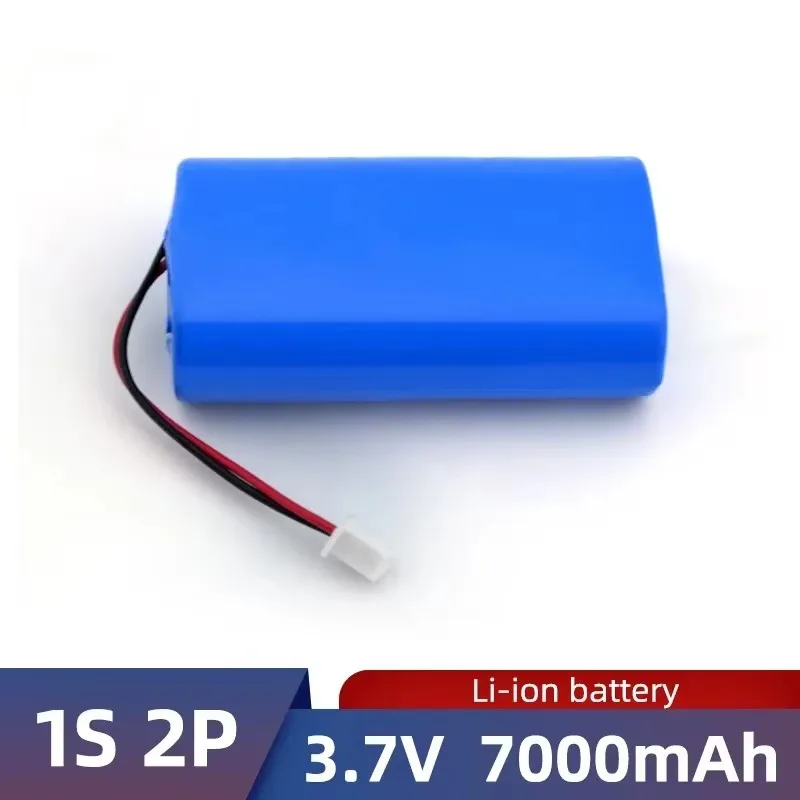 3.7V 1s2p 7000mAh Lithium-Ion Battery 3.7V High-Quality High Energy Density, High Discharge Ratebattery Pack 18650 Battery