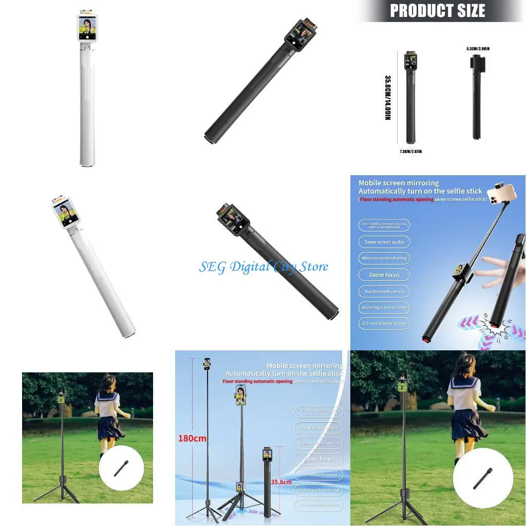 

U75B Multiple Photography Auto Unfolding Tripod 180cm Elevations Tripod