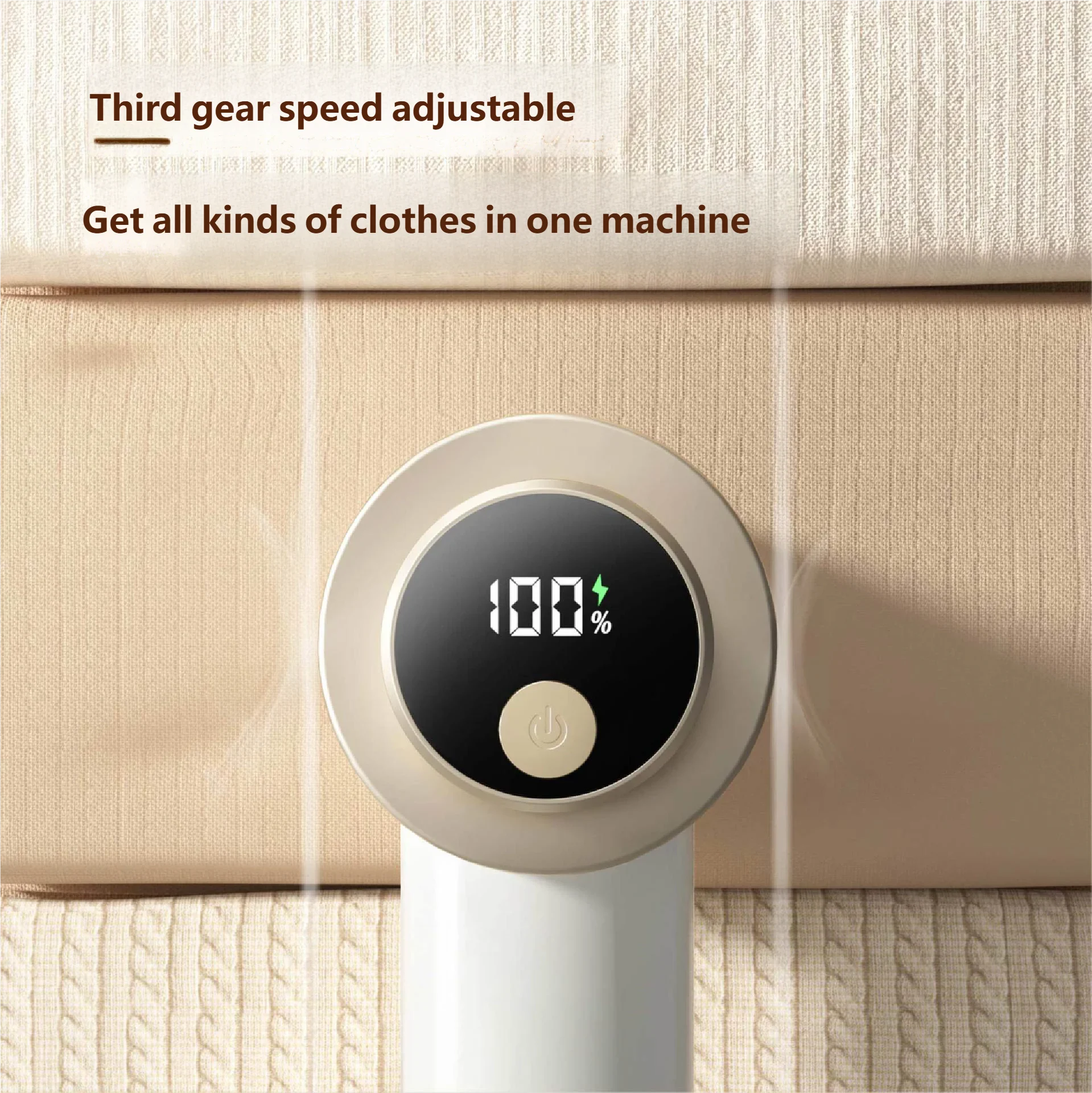 HOMEFISH Digital Display Ball Remover for Clothes - Cross-Border Scraper, Rechargeable Shaver, Ball Trimmer image 2