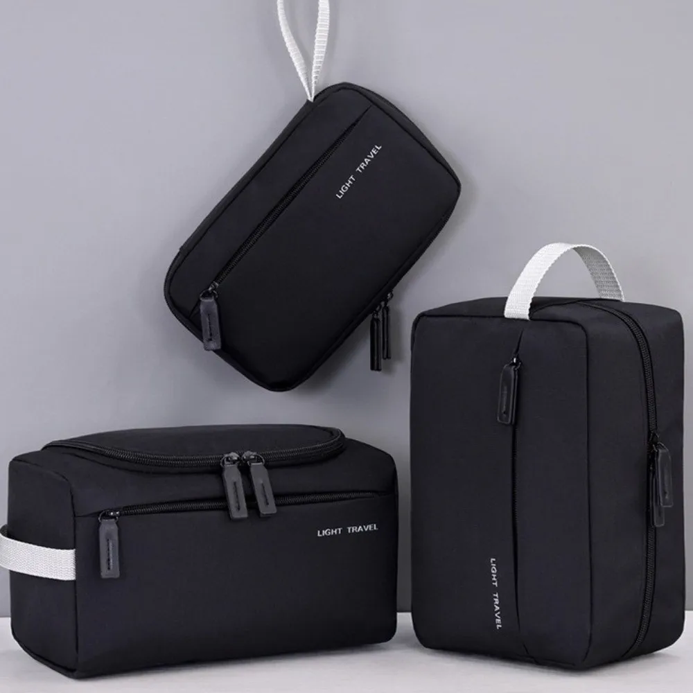 Large Capacity Portable Toiletry Bag Durable Portable Multifunctional Storage Bag Organizer Compartments Multifunctional