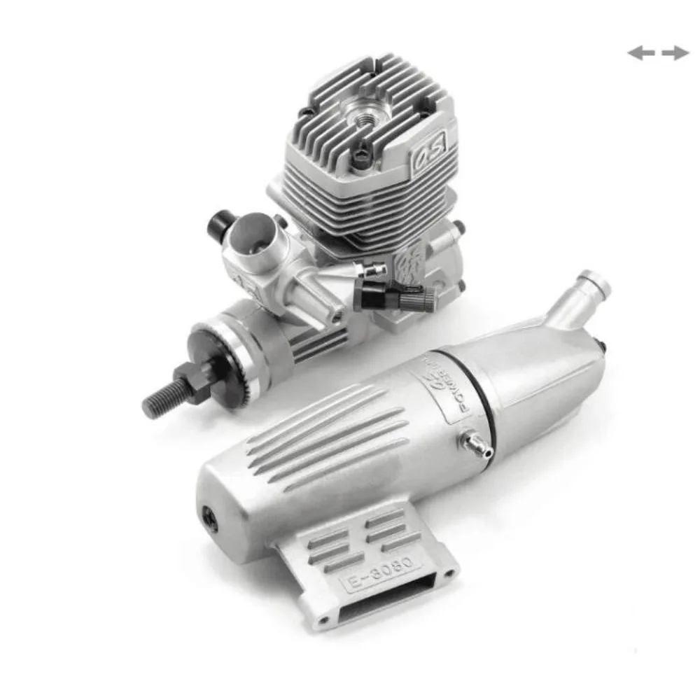 OS Engine MAX-35AX 35AX .35 Two-Stroke ABL Glow Plug Engine With Muffler 13100 OSMG0545 For RC Fixed Wing Model Aircraft Engine