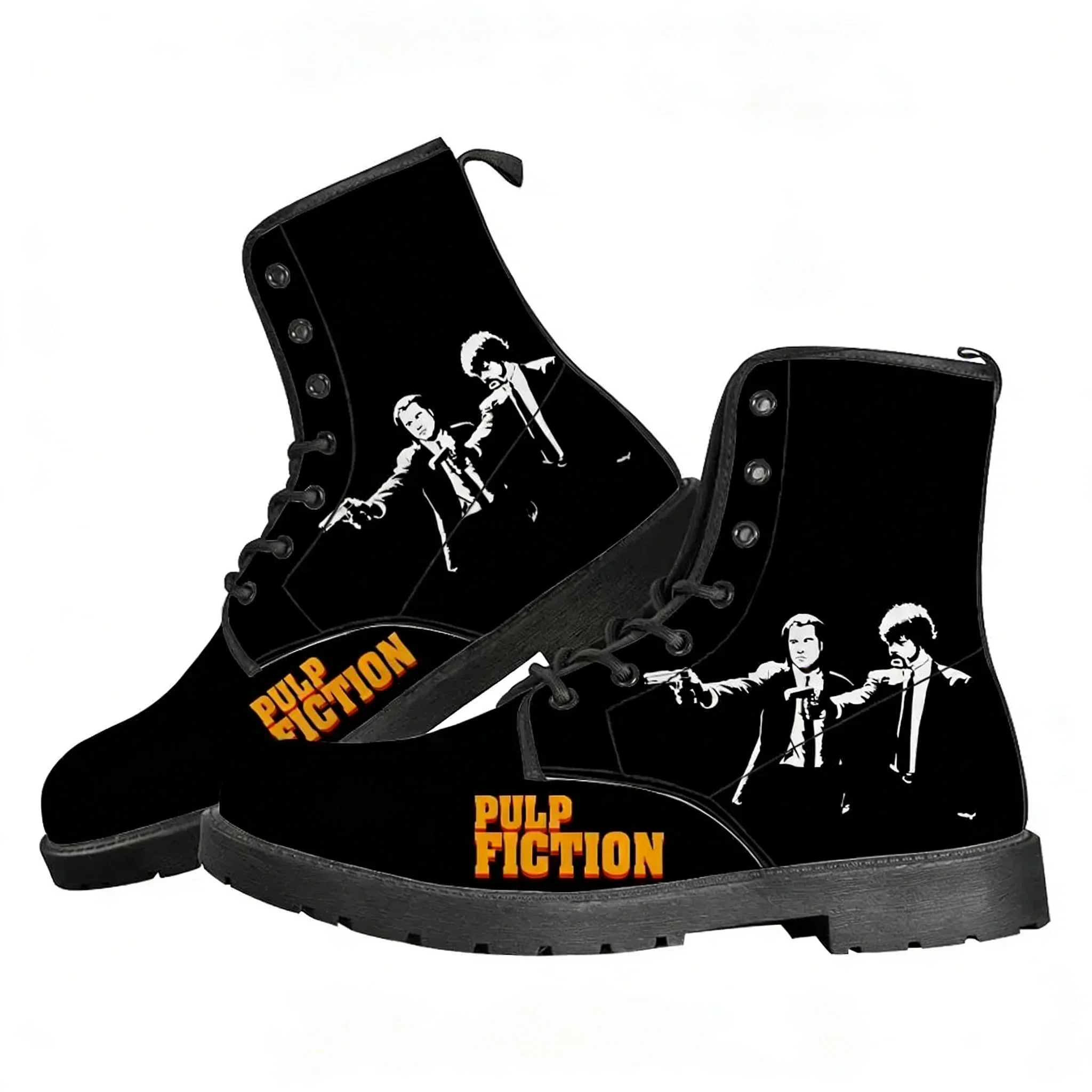 

Pulp Fiction Boots Mens Womens Teenager Shoes Casual Boot Vincent Vega Hot Movie Outdoor Light High Quality Customize Shoe