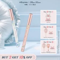 Flower Knows Butterfly Cloud Collar Colección Delineador de ojos líquido Negro Marrón Suave No es fácil de difuminar 0,5 ml