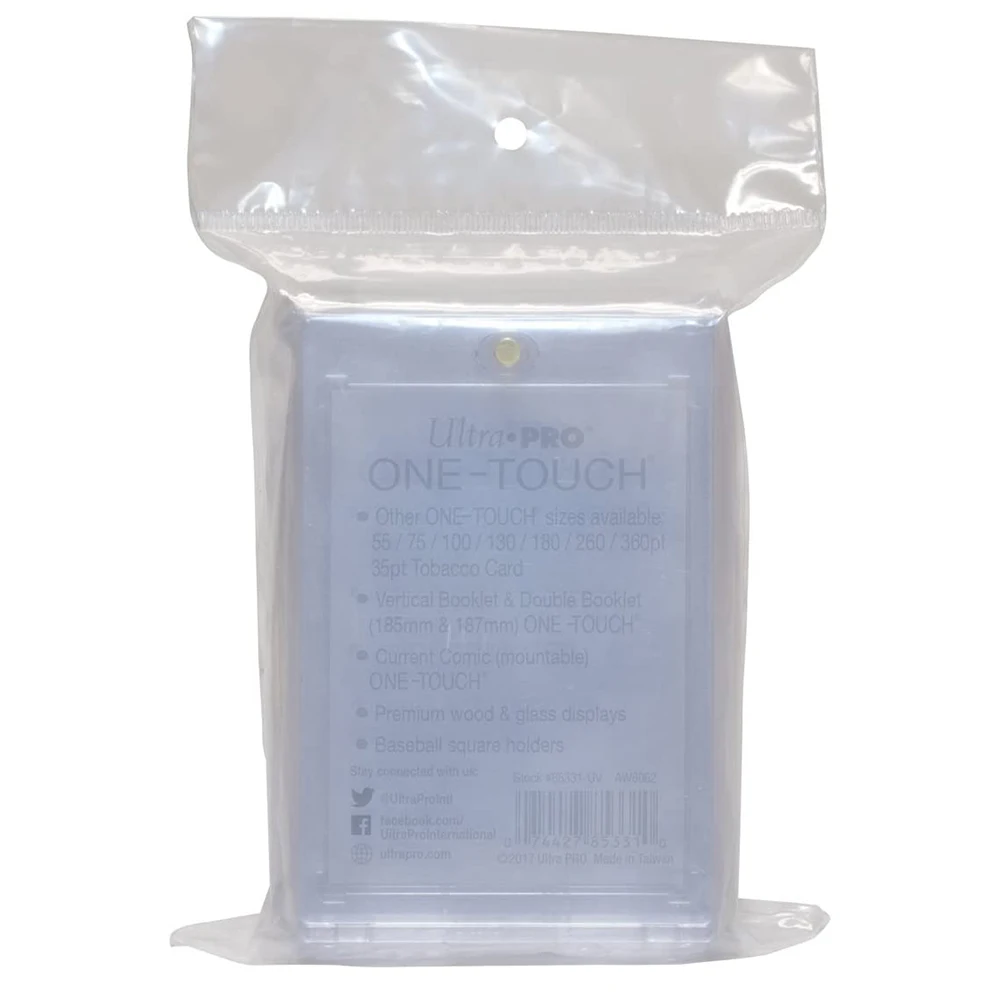 PVC Clear Ultra Pro 35-Point PT ONE-Touch Magnetic Trading Card
