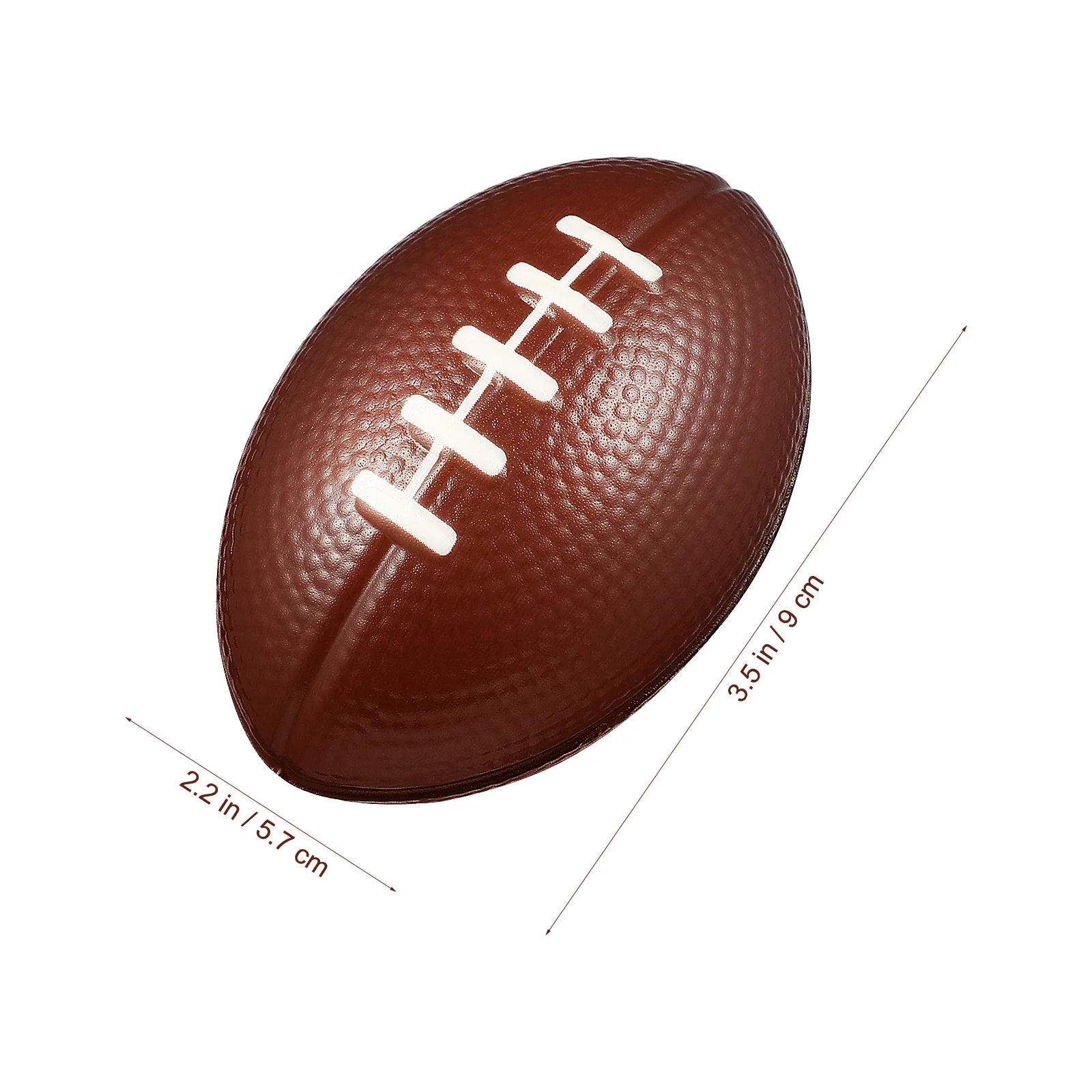 3 Stück Mini-Sport-Quetschbälle zum Stressabbau und zur Krafttraining, ideal für Partygeschenke, Aktivitäten im Hinterhof, Pool, Spielaktivitäten