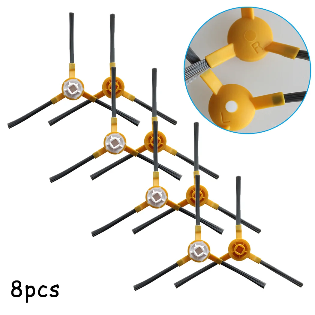 

8 боковых щеток для интеллектуального робота-пылесоса X5,X6,X8, чистящие щетки, аксессуары для пылесоса