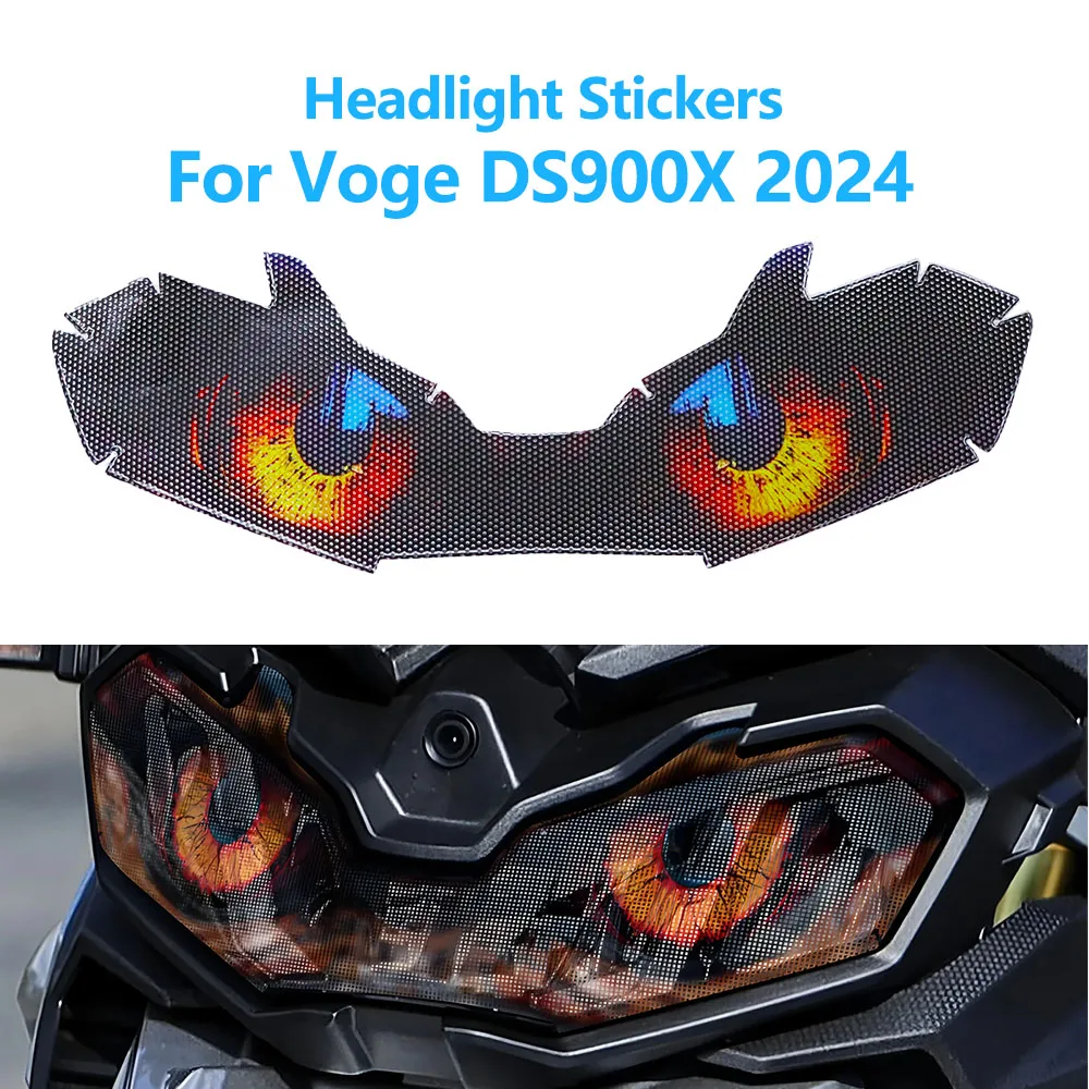 

Наклейка на фару, водонепроницаемые наклейки для Voge DS900X DSX900 900DSX 900 DSX 2024, аксессуары для мотоциклов, наклейки для мотоциклов