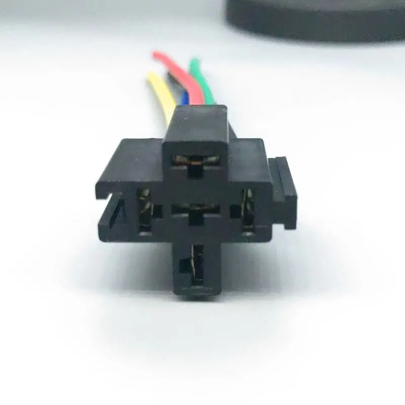 Herorider Switch 30A 4/5pin Fuse Relay Switch Harness Set 12V /24DC SPST Automotive Auto Relay With Relay Socket Relays Kit