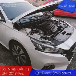 Car Hood Strut Bars Refit Support Spring Shock Brakcet Hydraulic Rod for Nissan Altima 2019 2020 2021 2022 2023 L34 Accessories